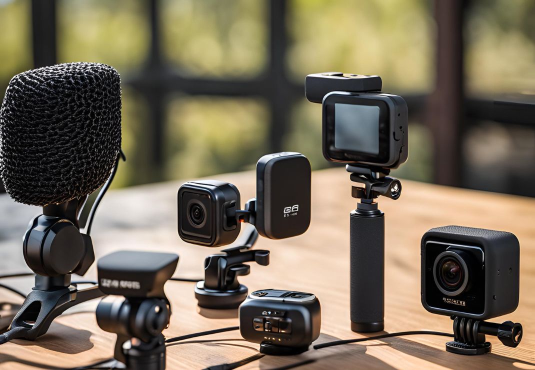 Action Camera Microphone Attachments